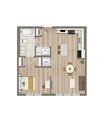One Bedroom-12 Tier